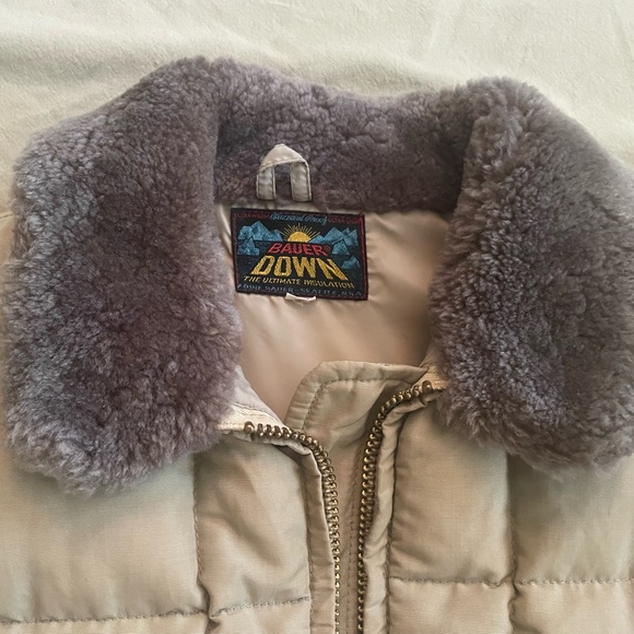 Men’s Vintage Down Bomber Jacket - Picture 9 of 9